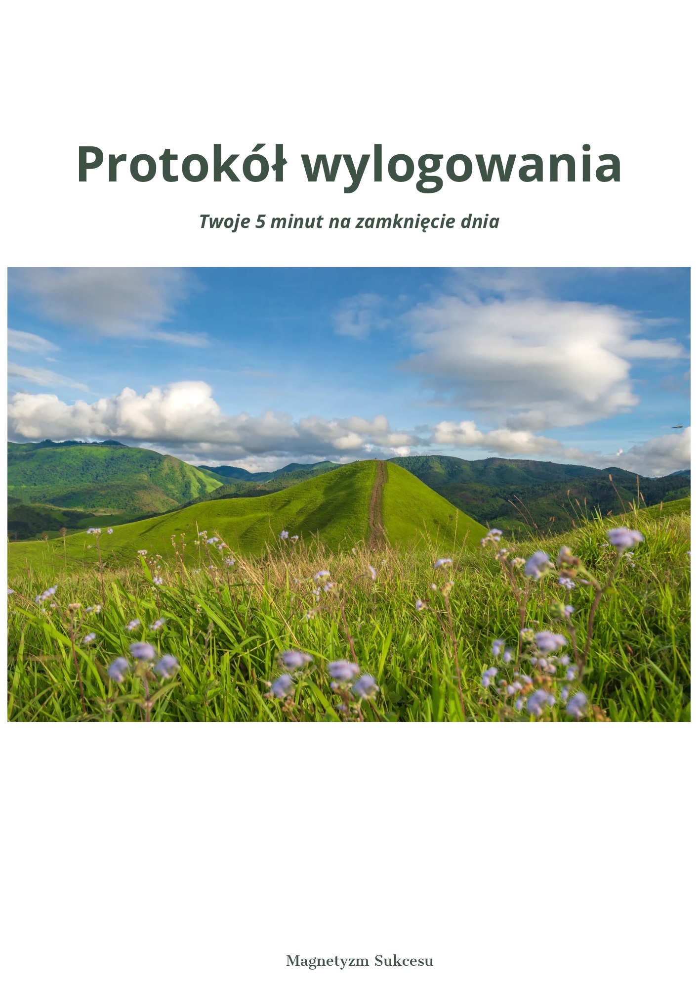 Okładka bezpłatnego Protokołu Wylogowania
